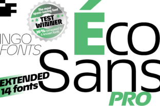 Éco Sans Pro Extended: A Bold Web Font for Digital Impact